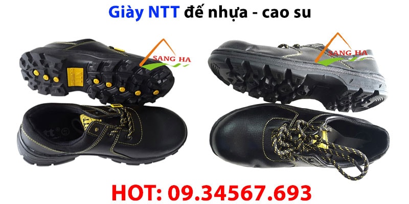 Giày bảo hộ NTT đế nhựa và đế cao su giá sỉ